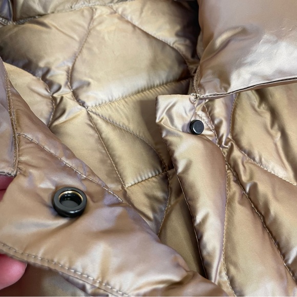 Miss Sixty Quilted Diamond Pattern Duck Down Jacket With Loose Fit - Picture 10 of 17